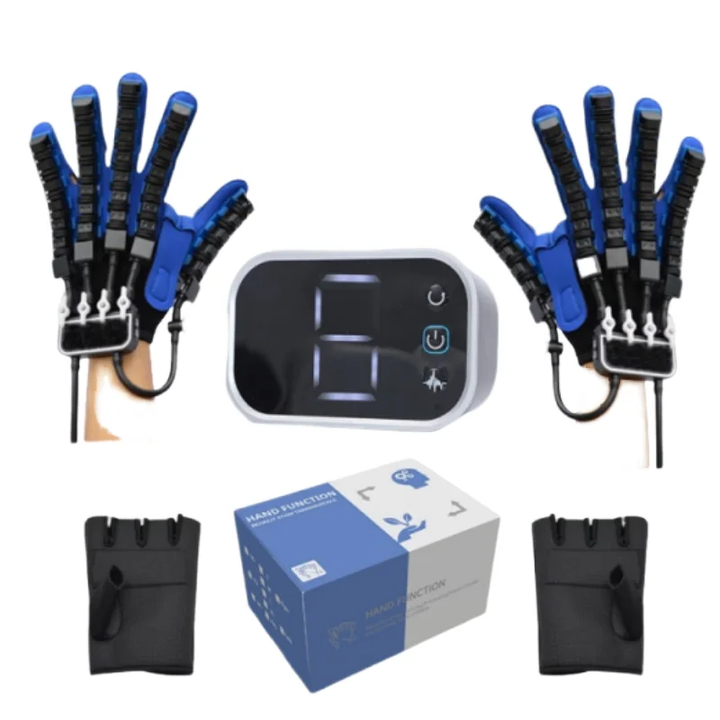 

Two-Handed Robot Gloves for Rehabilitation Therapy Hand Massager for Elderly Stroke Hemiplegia Patients Left Right Exercise