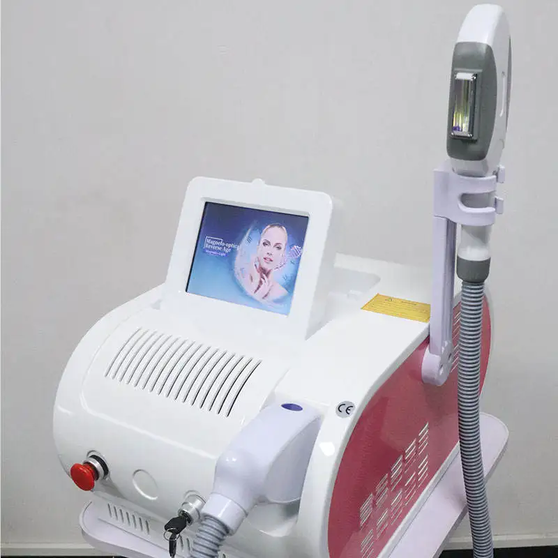 Opt Ipl hair removal machine portable Nd Yag laser tattoo removal 2024 Opt beauty equipment