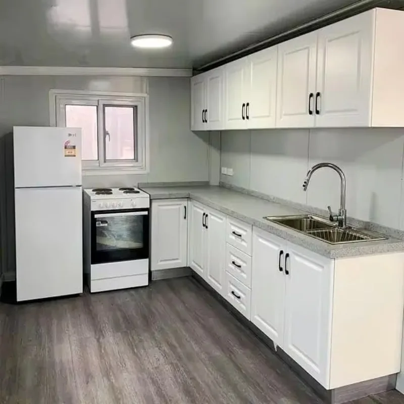 40FT Tiny House Portable Prefab House with Bedroom and Kitchen Prefabricated Container House