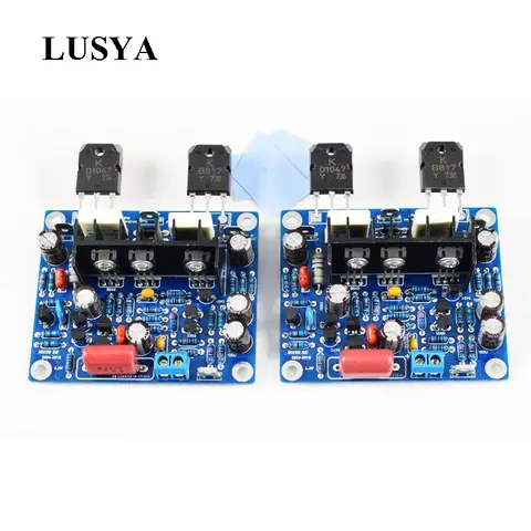 Lusya 2pcs MX50 SE  SANKEN Audio Power Amplifier 2.0 Channels 100W Amplificador Diy Kit Finished Module