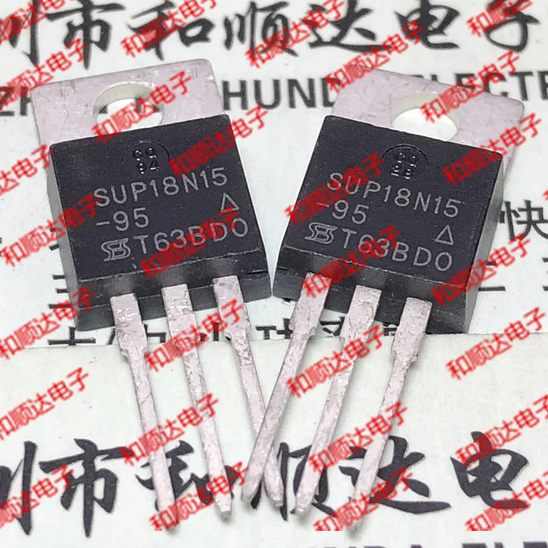 ใหม่ 5 ชิ้น/SUP18N15-95 TO-220 150V 18A
