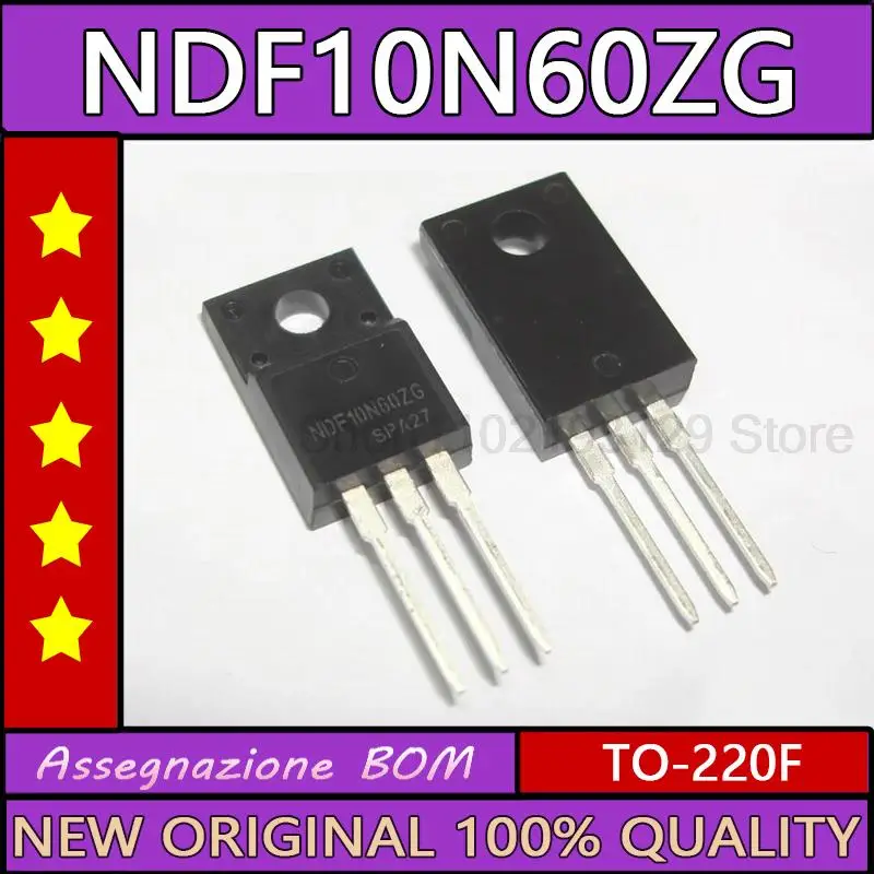 10 PÇS/LOTE Ndf10n60zg novo importado