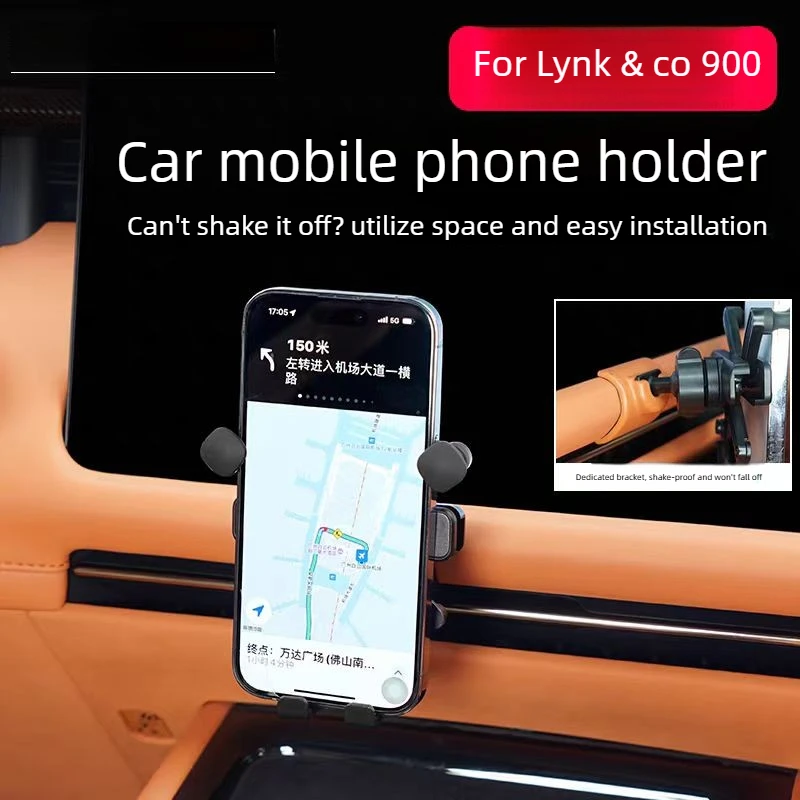 Suitable for Lynk&Co 900 Dedicated Car Phone Holder Central Control Screen Navigation Stand Car Modification Accessories