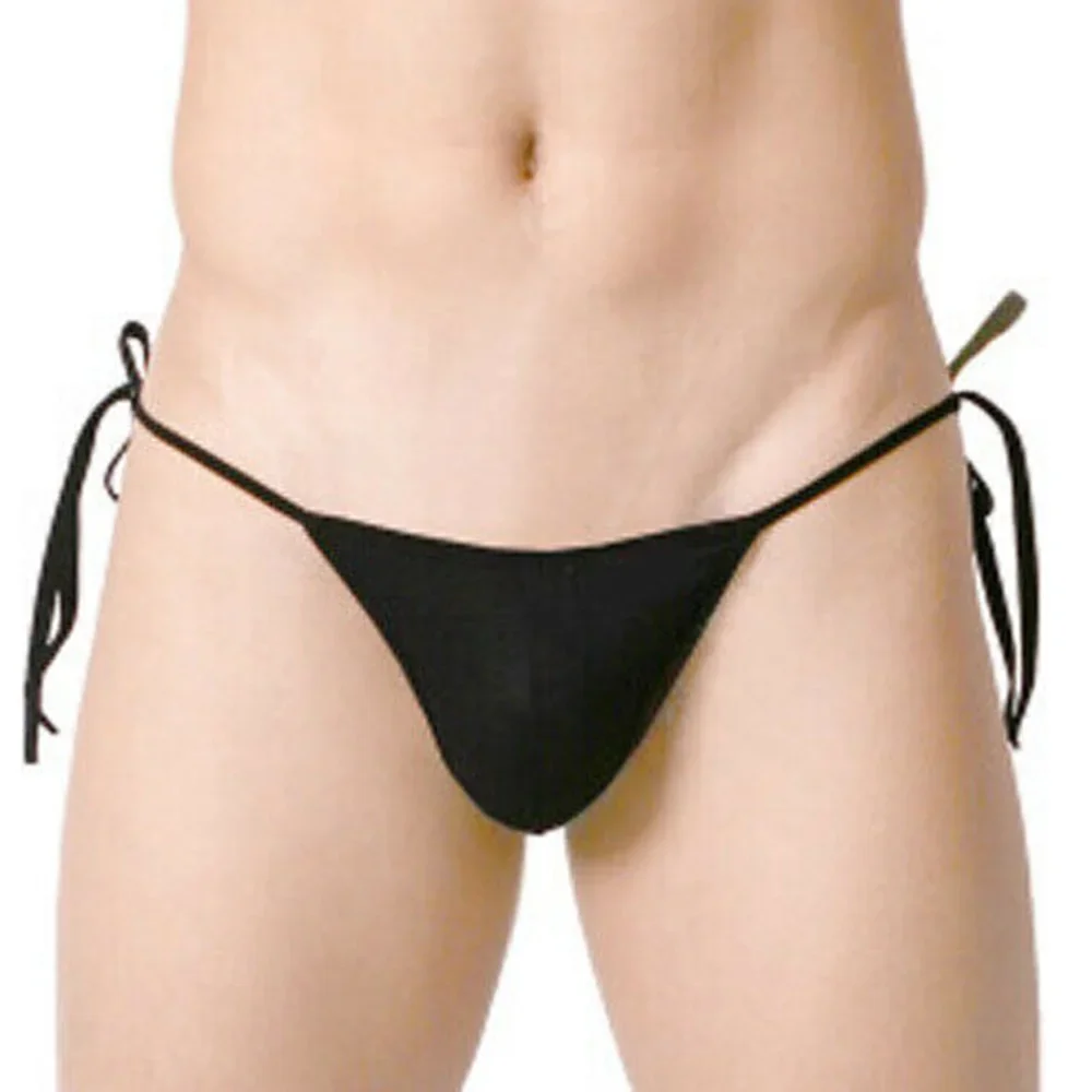 Tバック パンティー ブリーフ スタイリッシュなメンズ ランジェリー G ストリング ブリーフ バックレス ビキニ 下着 Tバック 色をお選びください。