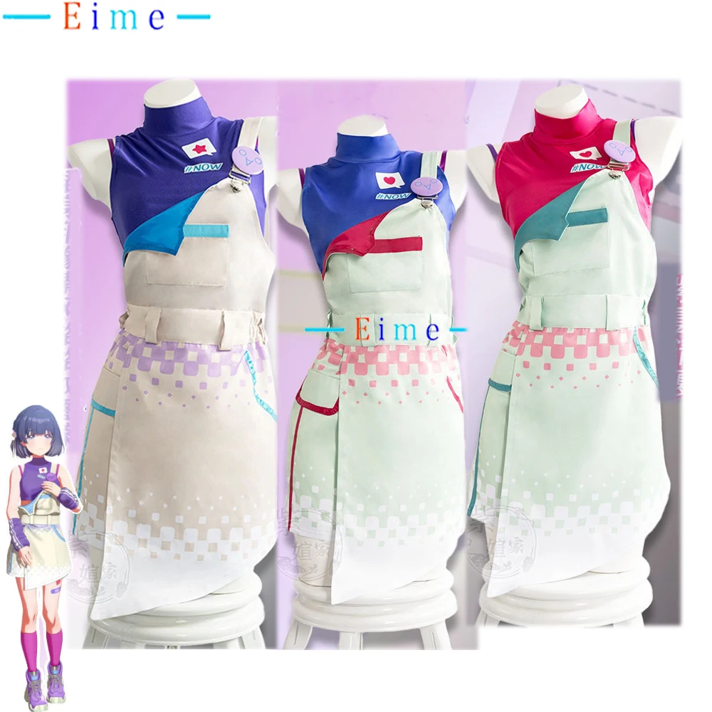 

Rinami Himesaki Sumika Shiun Misuzu Hataya Cosplay Costume Women Fancy Party Suit Halloween Uniforms Anime Clothing Custom Made