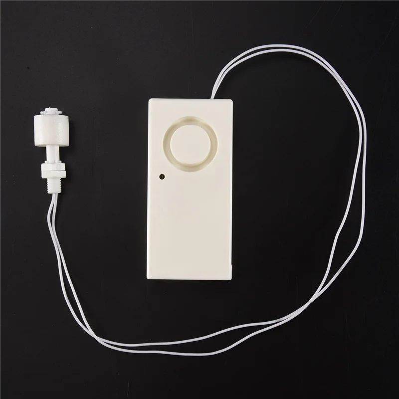 B27B Water Level Alarm Water Leakage Detector Overflow Alarm Full Water Alarm 120 DB Security Alarm System