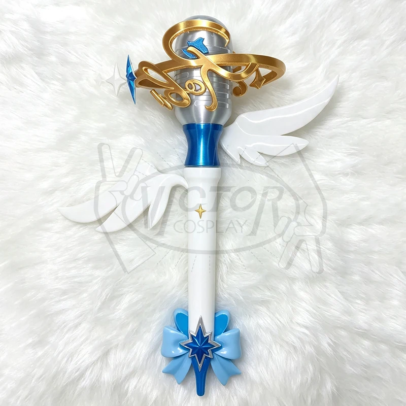 Game Honkai Star Rail Singer Robin Cosplay Prop Robin Summeretto Microphone For Hallowmas Party Adult Women Props