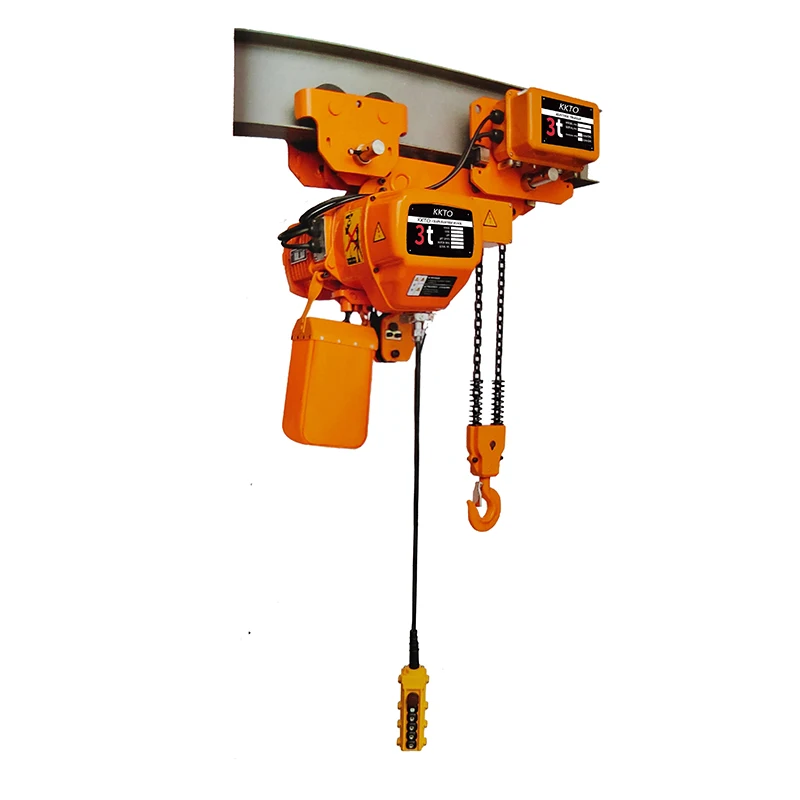 

Hoist With Electric Trolley