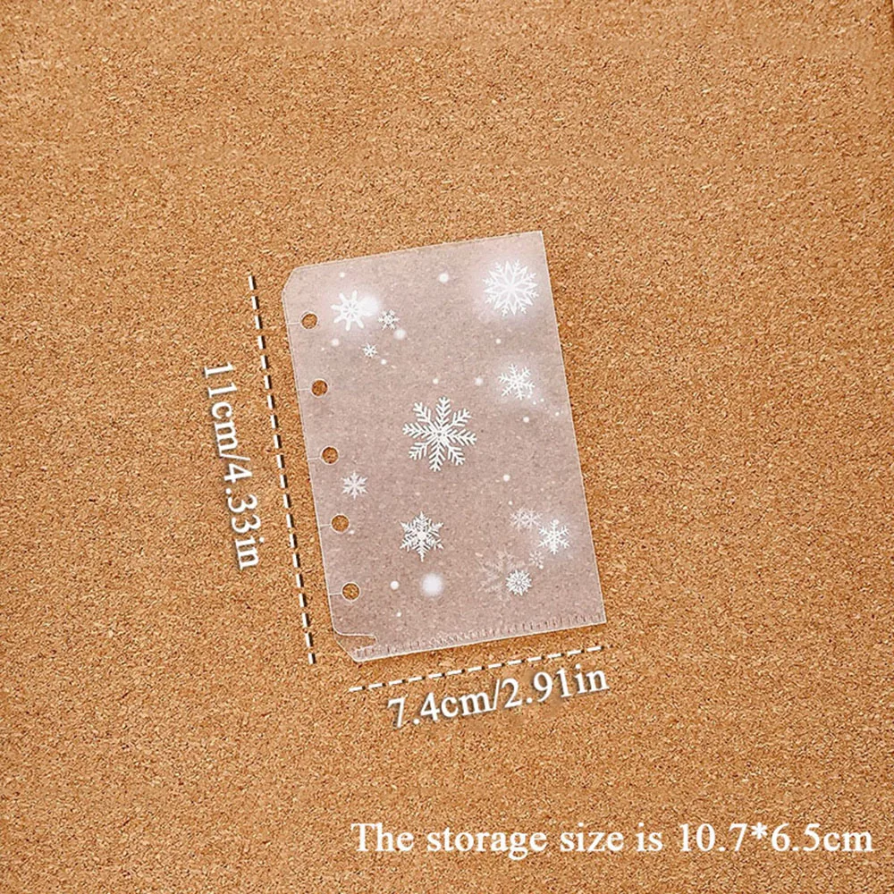 Card Holder Notebook Inner Page Pouch Album Inner PagePhoto Album Photocards Holder Storage M5 Loose Leaf Photo Album Binder