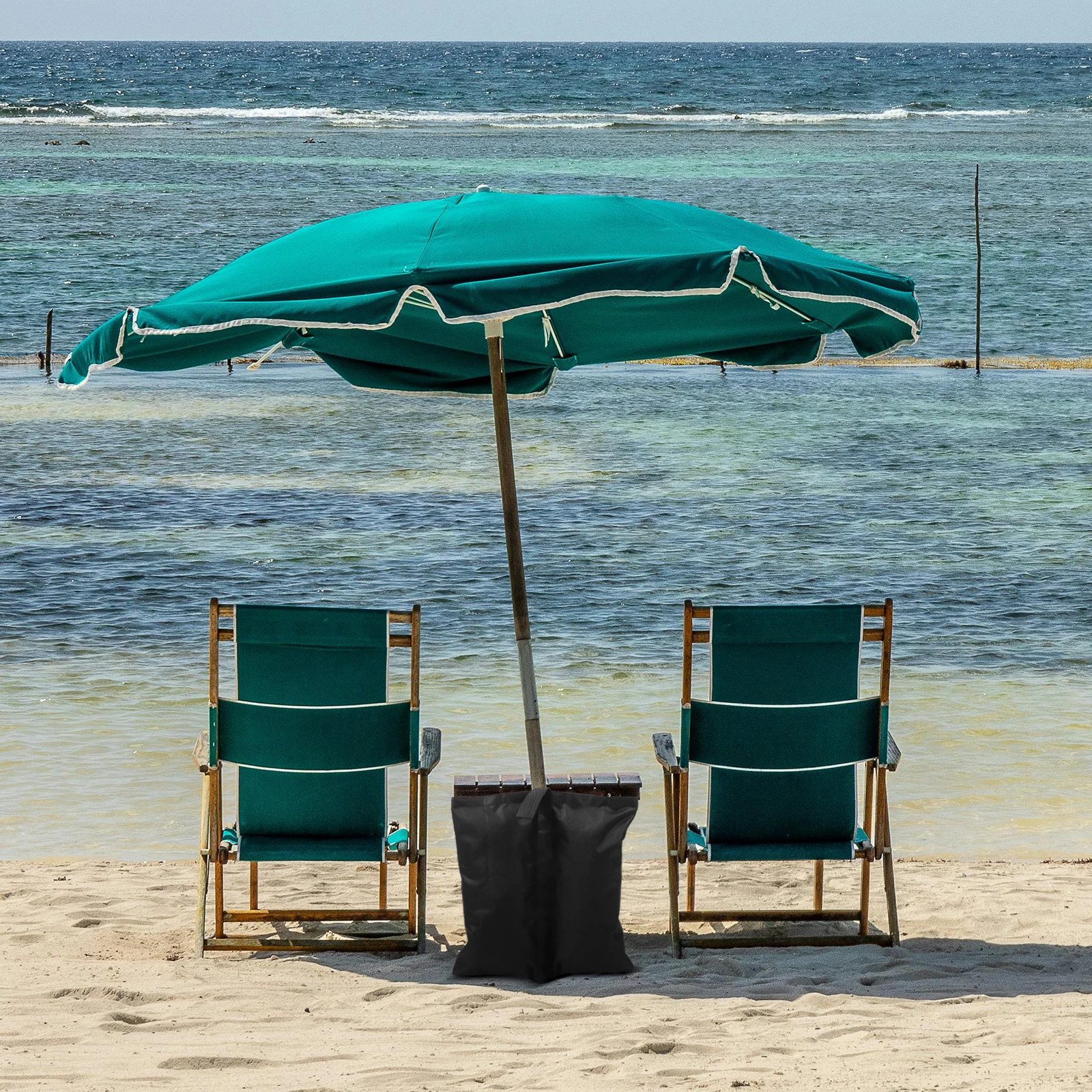 

4Pcs Tent Fixed Sandbag Durable Weight Bag for Canopy Tent Easy Installation Suitable for Beach Camping Picnic