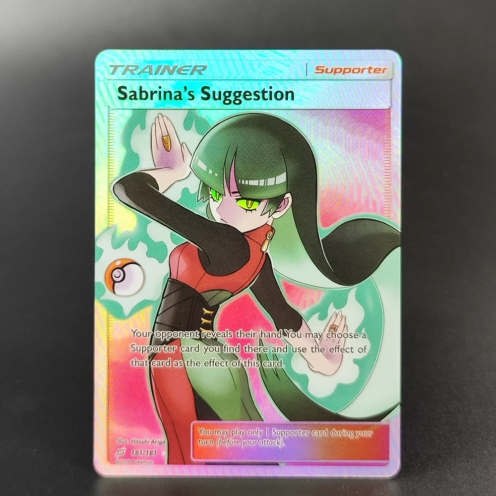 8 Stücke PTCG Englisch Pokemon Sammlung Karten Herausforderung Gunsten Full Force Cynthia Ns Resolve Rosa Klassisches Spiel Anime Karten Geschenk Spielzeug