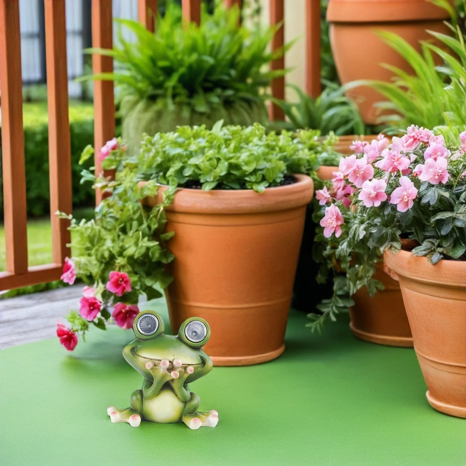 

Solar Frog Light Outdoor Garden Decor Resin Craft Lamp For Yard Patio Pathway Led Solar Powered Animal Waterproof