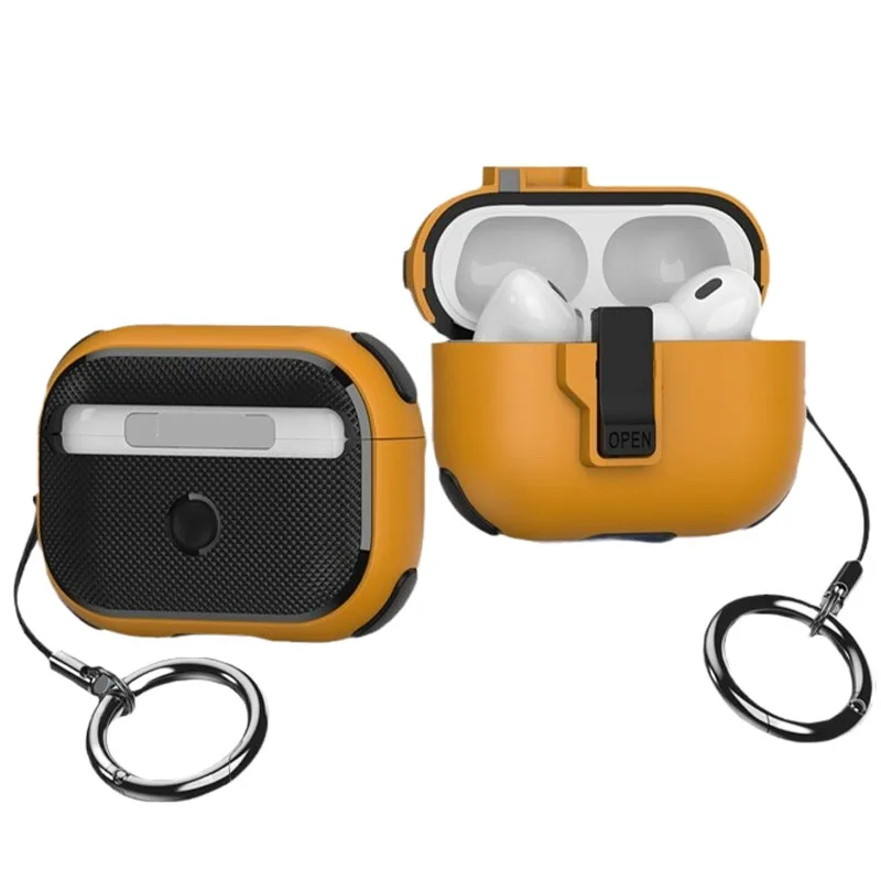 Cover for Airpods 1 2 3 Case Air Pods Generation Case Max Airpods Pro 2 Earphone protective Bluetooth headset Case With lock