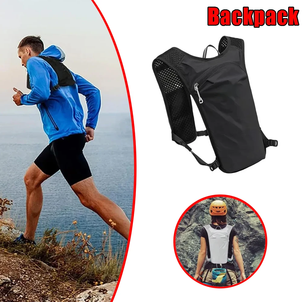 

Breathable Hydration Vest Pack for Cycling Running Hiking Sports Trail Marathon with Water Bladder Outdoor Biking Camping Gear