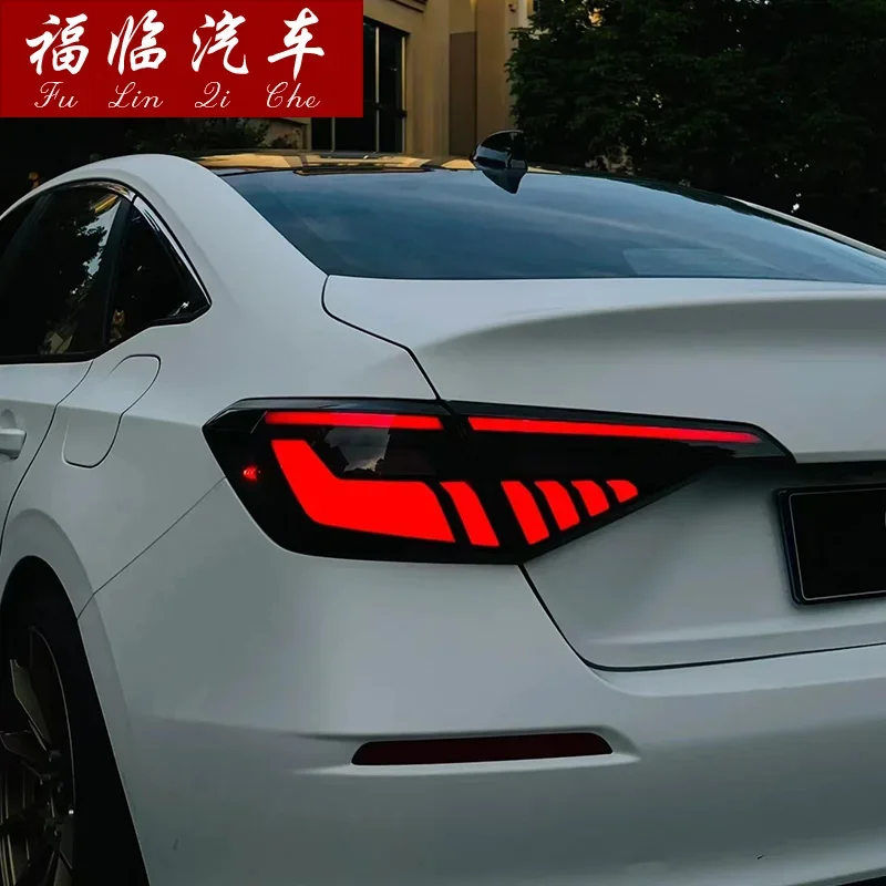 Applicable to the 11th generation Civic taillight assembly and the 11th generation Civic modified LED streamer running lights