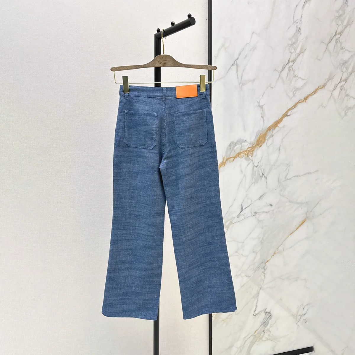 2026 high-quality women's Korean style simple commuting linen casual pants--hb29