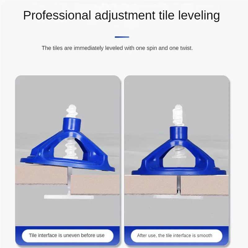

ALIM-Spiral Tile Leveling System Leveler Clip Spacer With Wedge For Tile Laying Wall Floor Fixing Construction Tool,300PCS