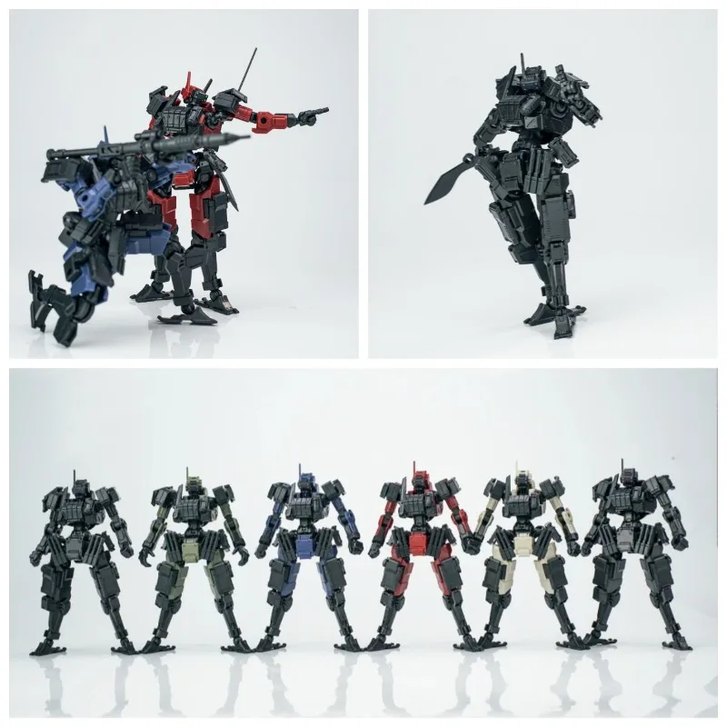 Sheik Mainland Fenrir-A6 Assault Type Mecha Assembly Model Kit Military Robot Action Figure Collectible Hobby Toy For Adults