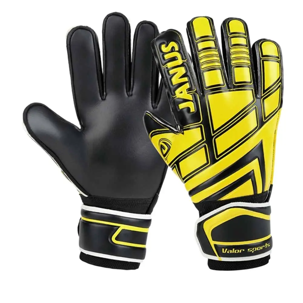 

Finger Protection Goalie Gloves Wear-Resistant Non-Slip Latex Soccer Gloves Thickened Handguard Football Goalkeeper Gloves