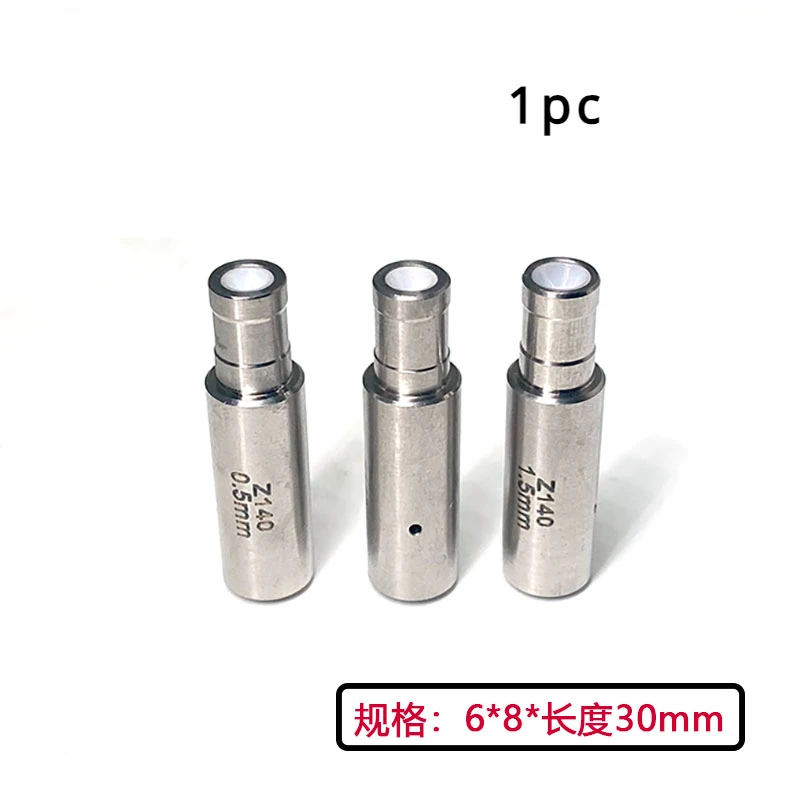 

Ceramic Drill Guide Z140D D8xD6xH30mm Driller Electrode Tube Guide Ø0.10~Ø3.0mm for Drilling EDM Machine