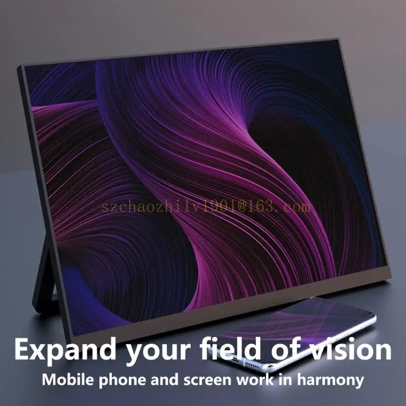 62 16 "tragbarer Gaming -Monitor mit einstellbarem Ständer und mehreren Geräteunterstützung