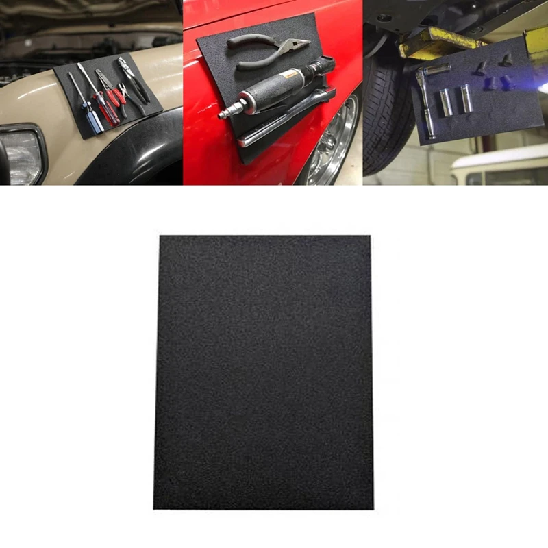 

Car Magnetic Mat Repair Accessories Universal Magnetic Holds Your Tools While Working Repair Tool Storage Mat