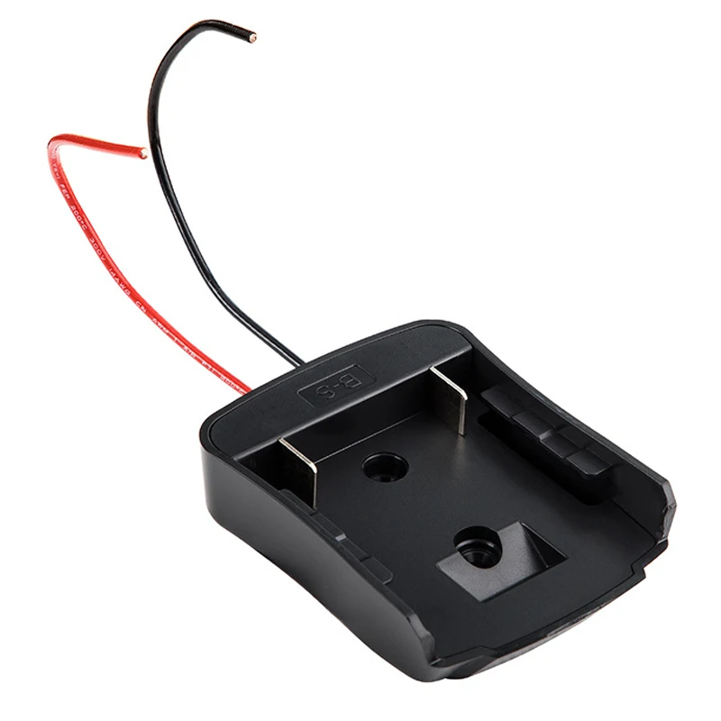 Imagem -05 - Adaptador de Bateria de Lítio para Bosch 18v Li-ion Bateria Rodas de Energia Adaptador Conector Doca 14 Fios Awg para Bosch Bat609 Bat618g