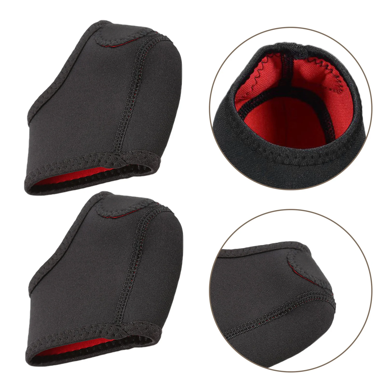 

2Pcs Comfortable Heel Support Cushions Shock-Absorbing Protective Covers for Daily Foot Care Protection Heel Protective Covers