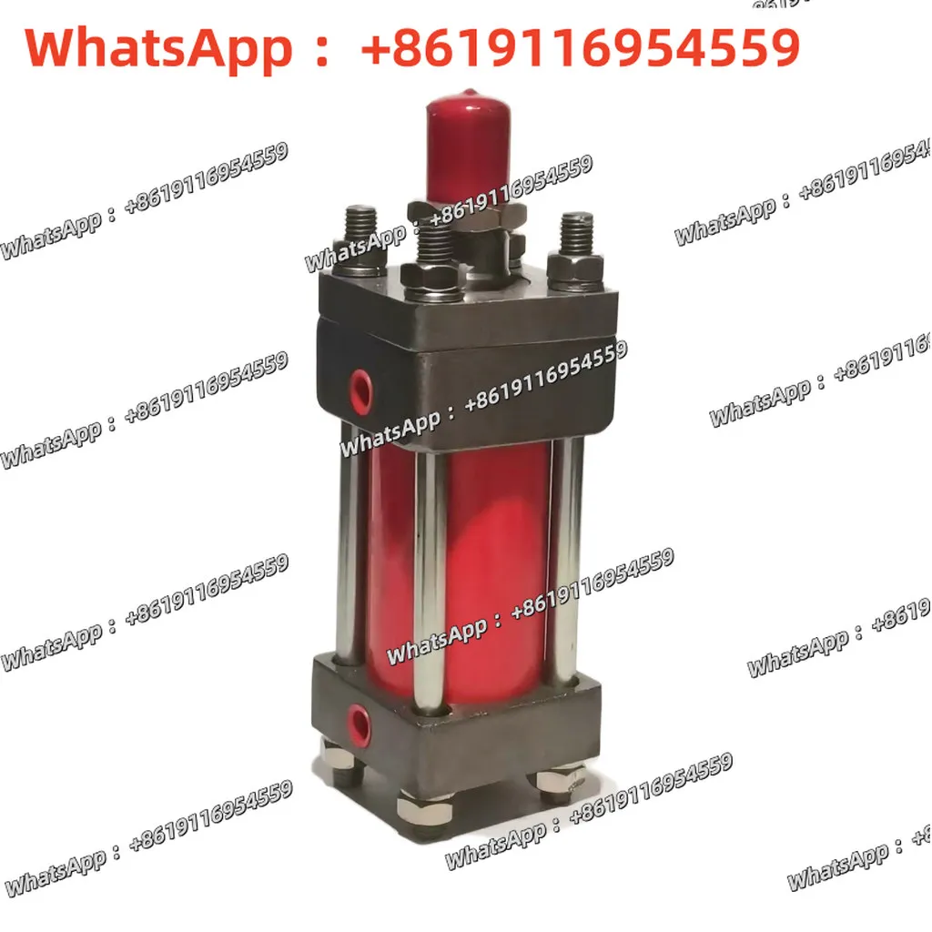 Cilindro hidráulico de alta resistencia tipo varilla de unión bidireccional, modelo HOB-40/50/63/80/100/125/150-FA-LA