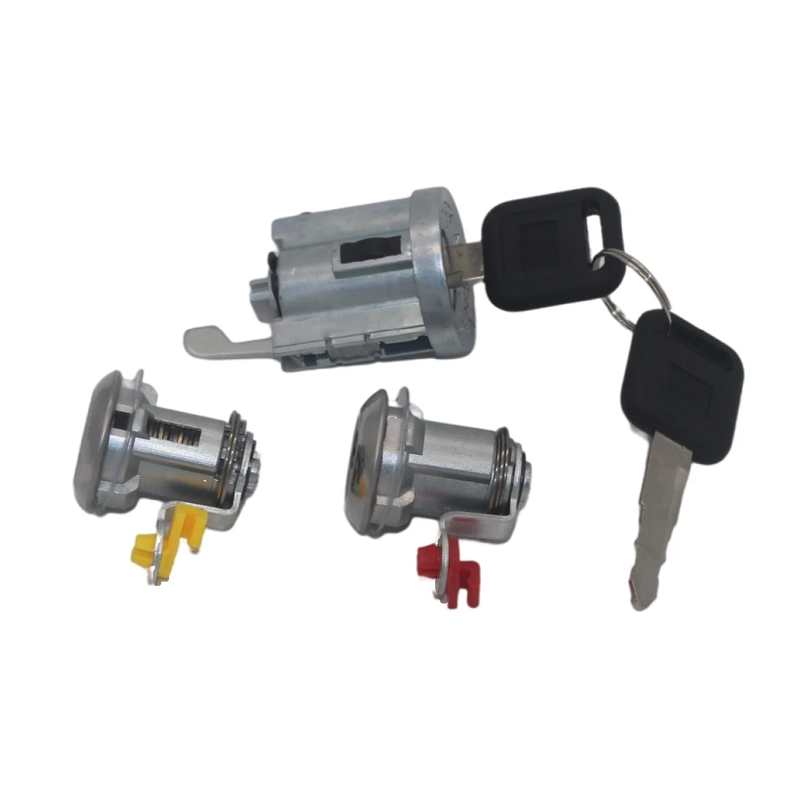 AL164 8-97035293-0 3pcs Complete Set Ignition Cylinder Door Lock for Isuzu NPR NQR NKR ELF 1994-07 with same keys