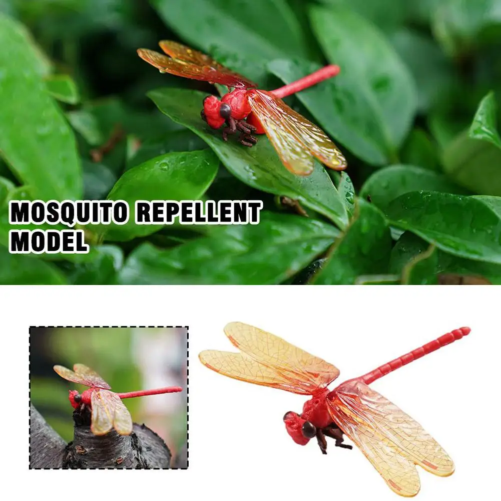 

1Pc Adult Simulation-Dragonfly Mosquitoes-Repellent Model Anti-Fly Realistic-Dragonfly Model Outdoor For Hiking Fishing Too Z4B8