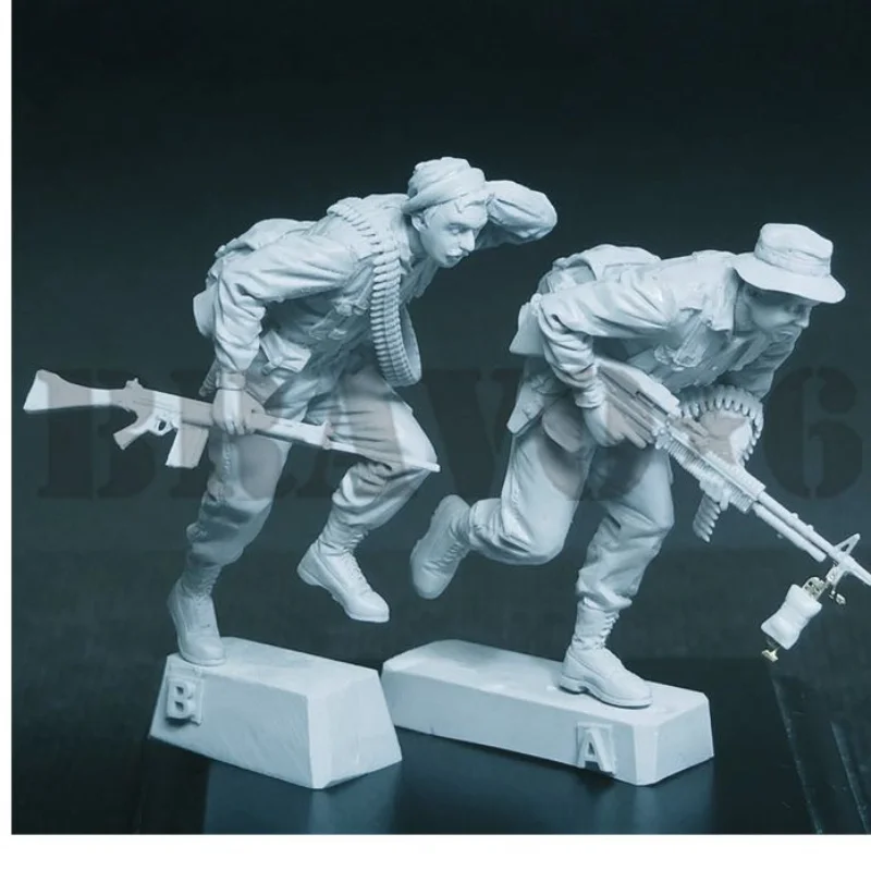 1/35 scale resin figure assembly kit modeling RAR infantry diy miniature kits toy unassembled unpainted