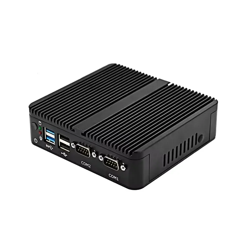 Alder Lake N100 Mini PC Support Wins10 SATA SSD Storage Industrial Computer with Dual LAN