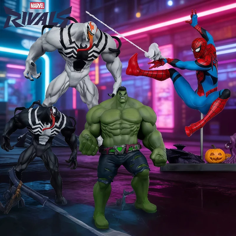 

Коллекционные фигурки Marvel Rivals в масштабе 1/6: Халк, Веном, Человек-паук, Анти-Веном для фанатов и коллекционеров Marvel
