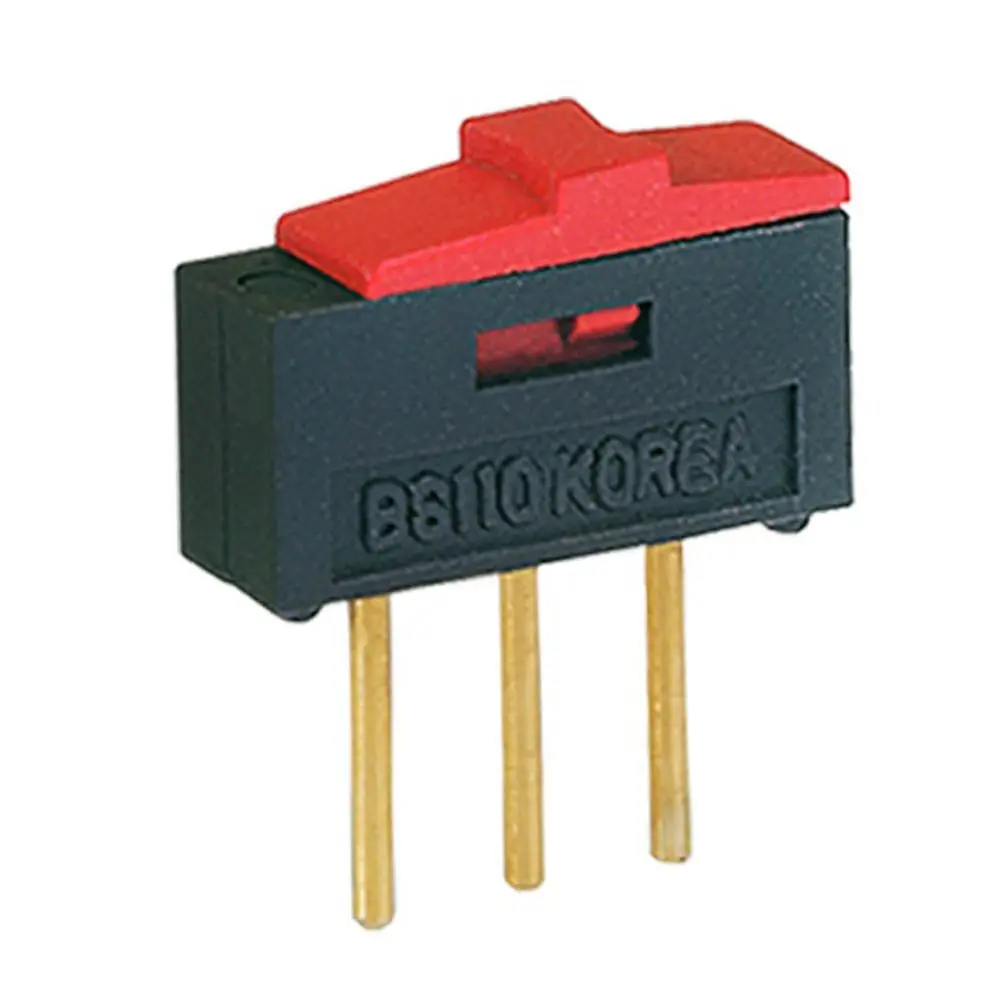 

5 шт. мини DC12V 0,3A 2 положения 3-контактный ползунковый переключатель BSI-10/BSI-10H 1P2T тумблер