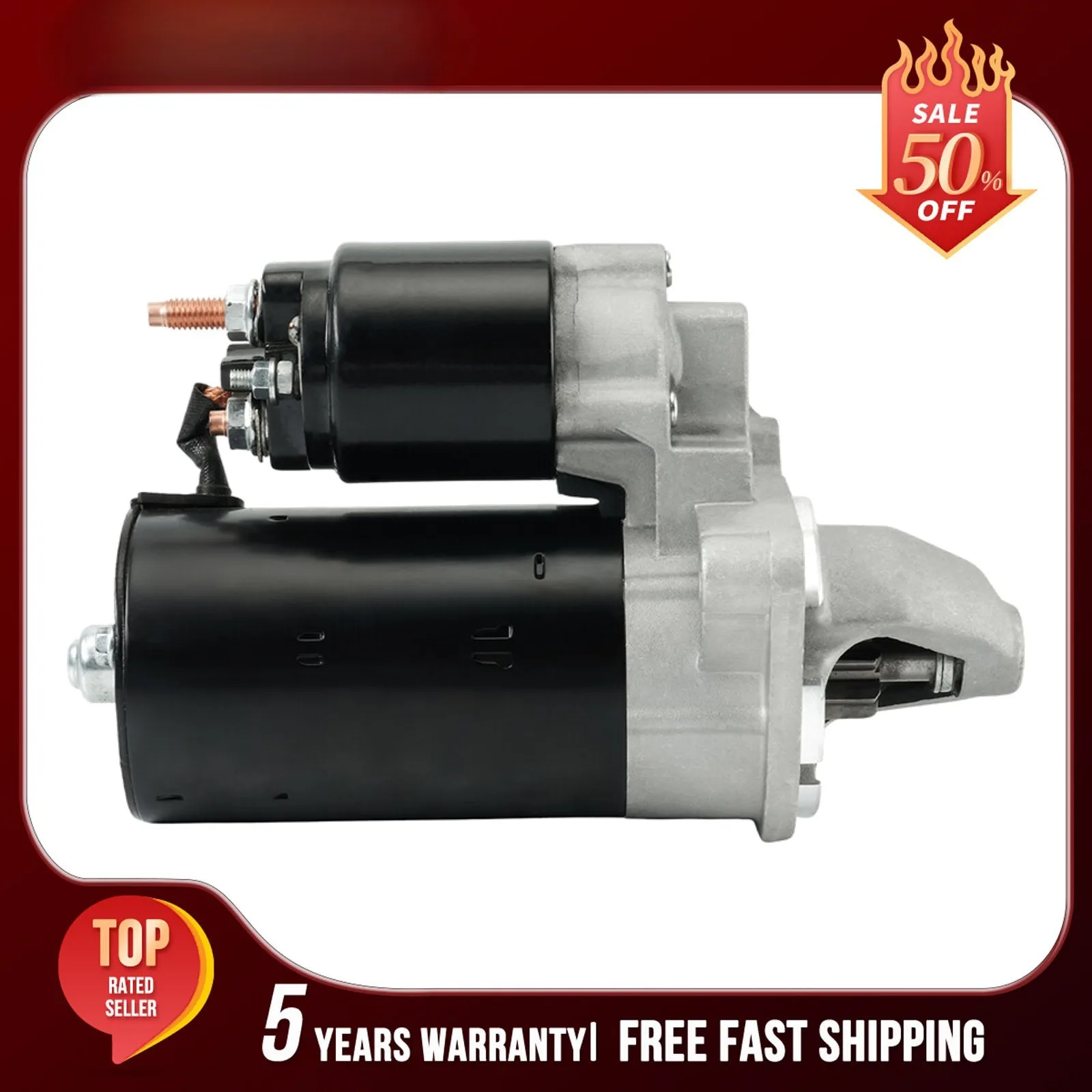

New Starter For BMW 318i 320i 323i 325i 330xi 525i 530i X3 Z3 Z4 SR9507X 17702