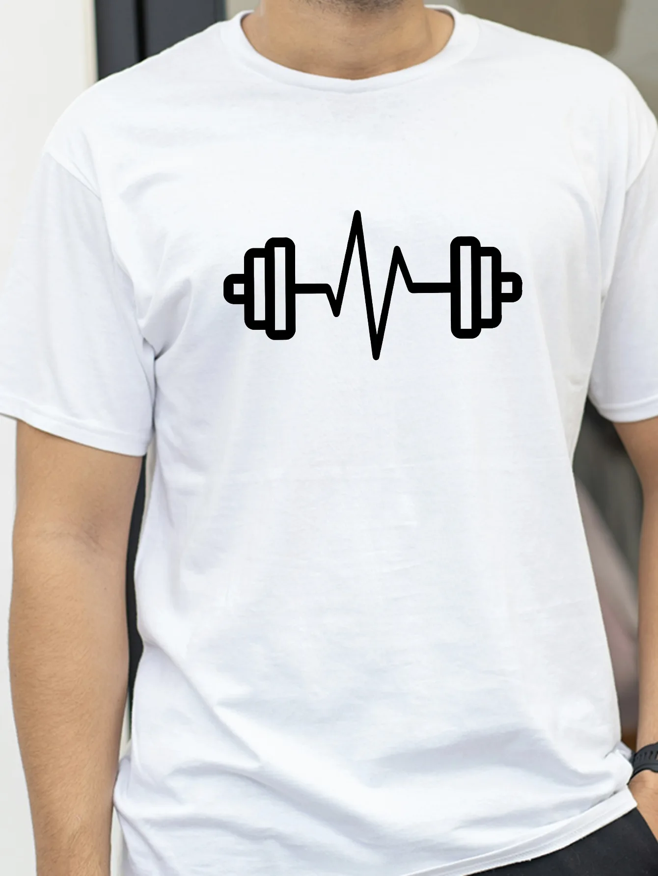 

Summer casual Sport Men's T-Shirts Outdoor Gym Fitness Bodybuilding Short Sleeve Men Clothing