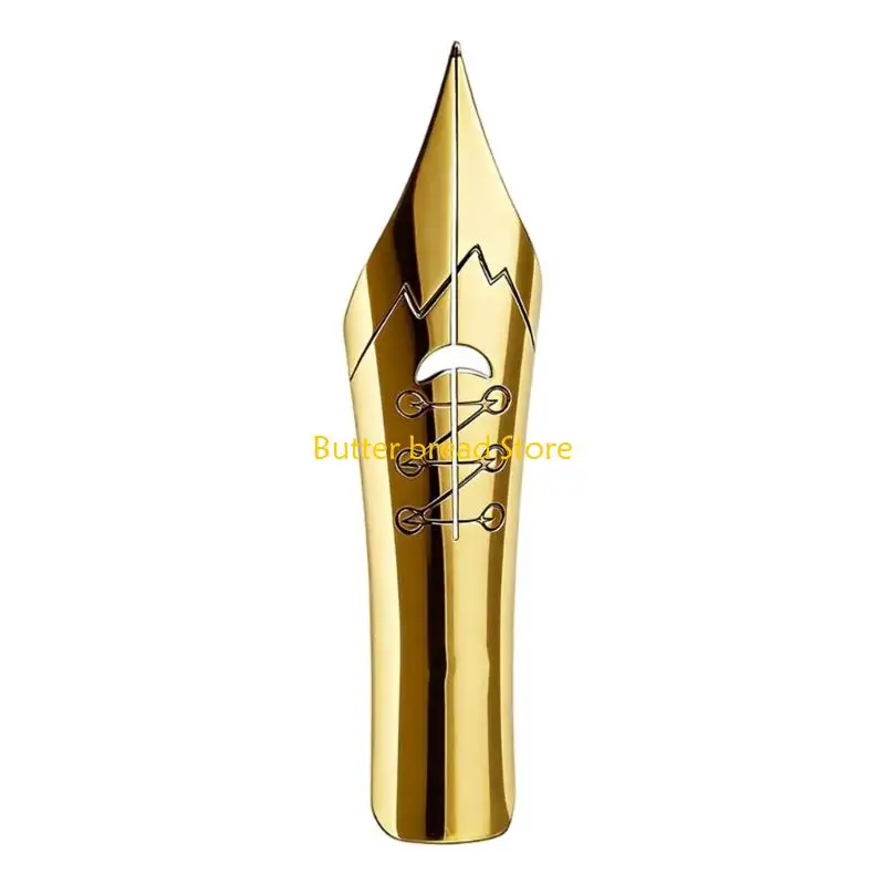 W89C Interchangeable Metal Tip Pen Point For English Handwriting Practice Sketching