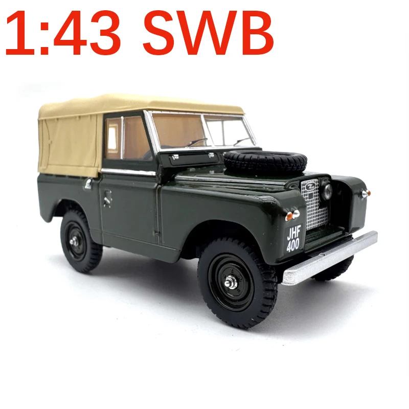 

Diecast Original 1:43 Scale SWB Canvas Alloy Model Simulation Classic Decoration Hobbies Souvenirs Collection Static Display