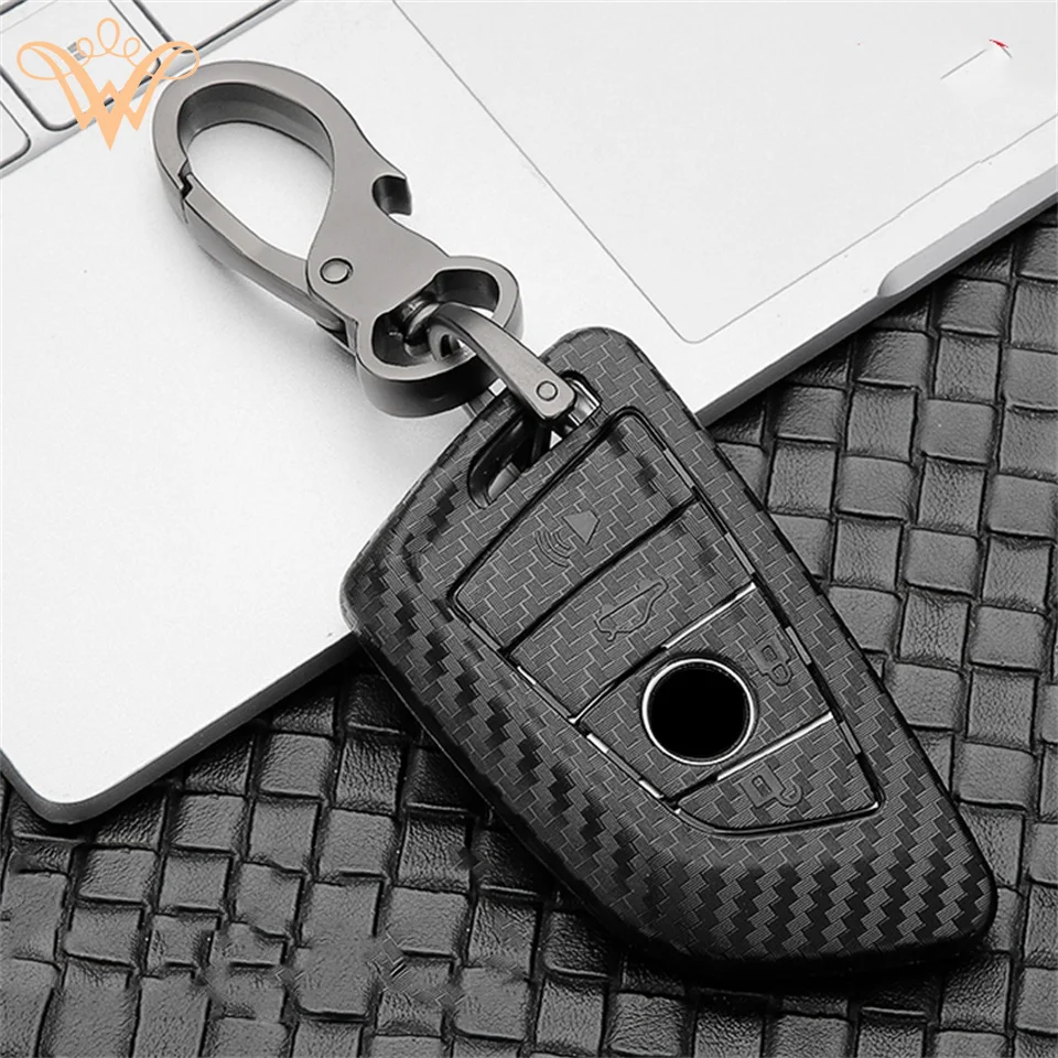 

Car Key Case Cover Key Bag For Bmw F20 G20 G30 X1 X3 X4 X5 G05 X6 Accessories Car-Styling Holder Shell Keychain Protection