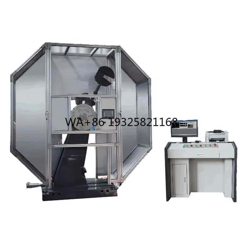 300J 500J 750J Computer Pendulum Charpy V-notch Impact Testing Machine V-notch Impact Tester Price