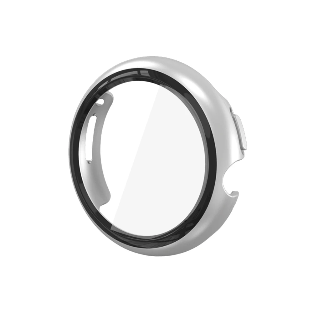 Gehäuse aus gehärtetem Glas für Google Pixel Watch 3 41mm 45mm Hard PC Allround-Stoßstange Displays chutz hülle für Google Pixel Watch 2