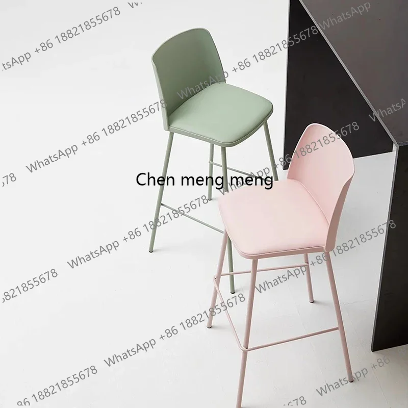 

Height Library Kitchen Bar Chair Outdoor Restaurant Reception Nordic Bar Chair Lounge High Cadeira Ergonomica Furniture Counters