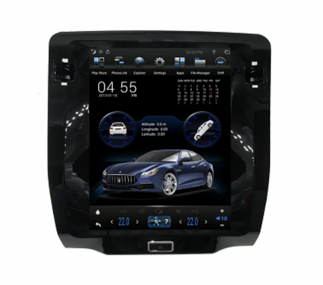 

Tesla 10.4inch Car Radio VIdeo DVD Player For Maserati Quattroporte 2013-2019 With Carplay GPS Navigation