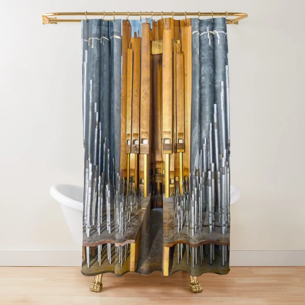 

Massive Pipe Organ Pipes Shower Curtain For Bathroom Bathroom For Shower Curtain