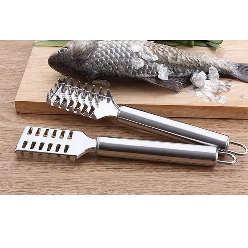 Fish Skin Brush Scraping Fish Scale Peeler Fast Remove Fish Knife Cleaning Scaler Scraper Fruits Vegetable Peeler Drop Ship