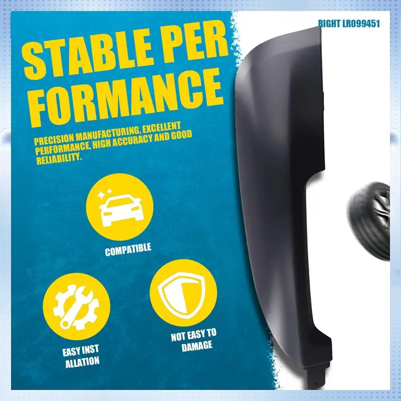 

B07A-Bumper Cover Fascia Front Bar Wrap Angle For Range Rover Hand Sport