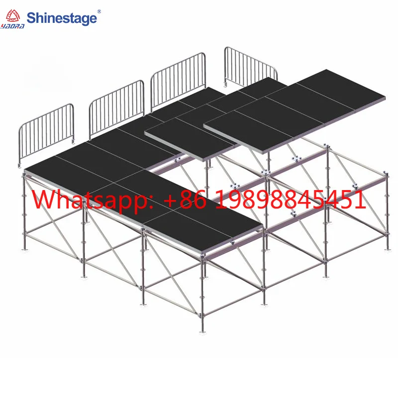 Cheap Aluminum Portable Stage Platform For Outdoor Wedding Events