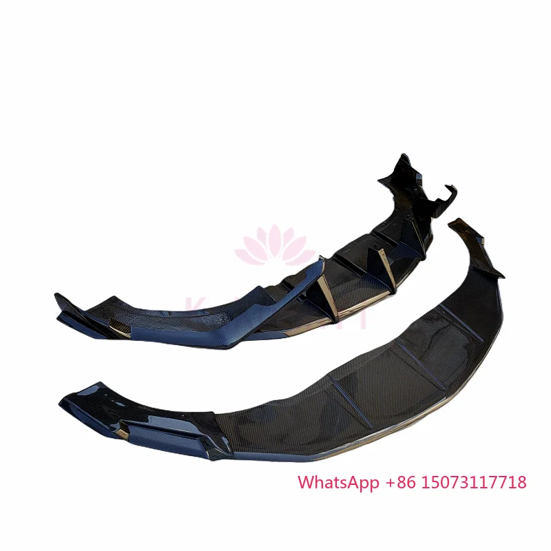 

Used for URUS T Style Dry Carbon Fiber Front Lip Front Bumper Edge Automotive Parts