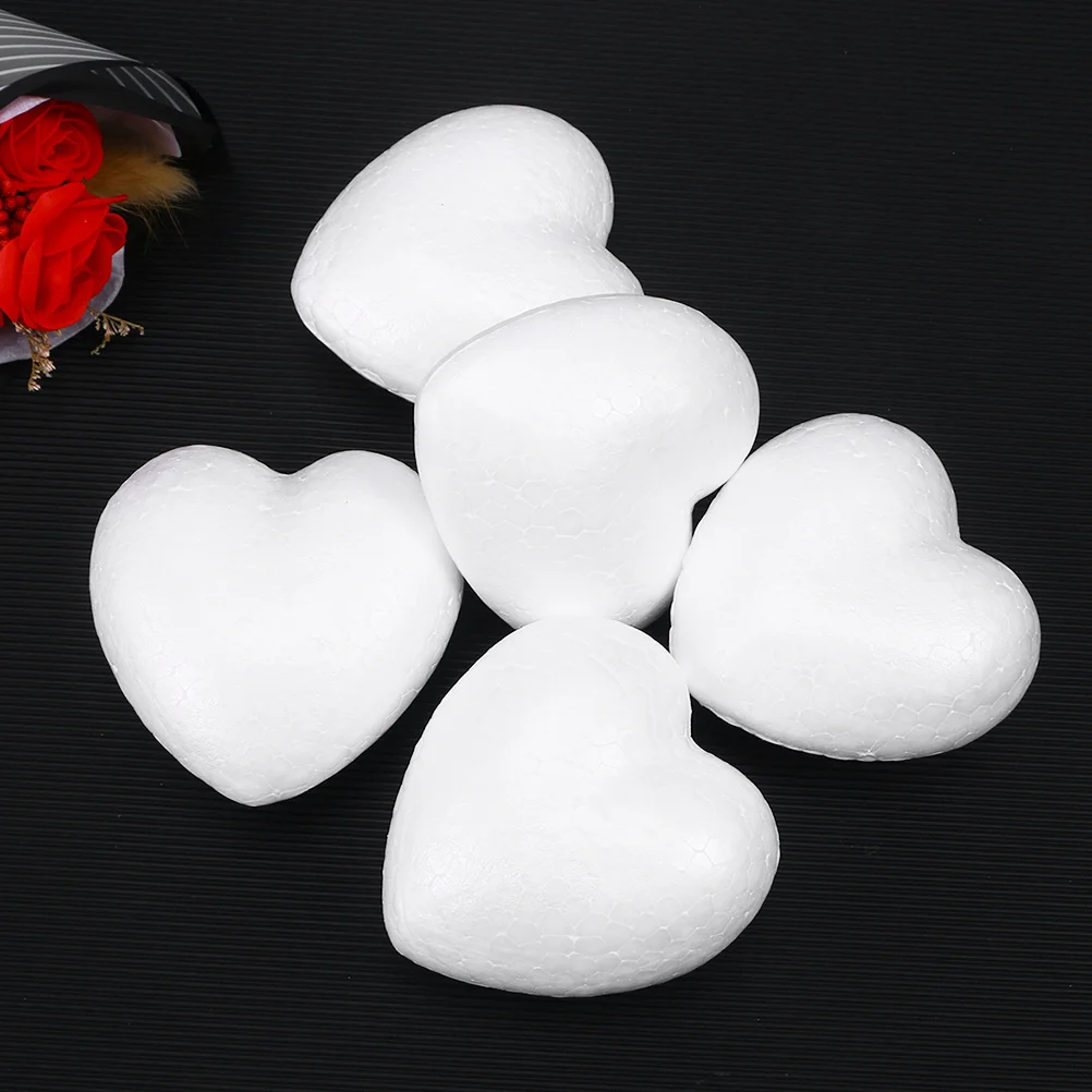 

10pcs Solid Foam Craft 120Mm Diy Ornament For Wedding Valentine Party Decoration Craft Ornament Diy Heart Party Heart